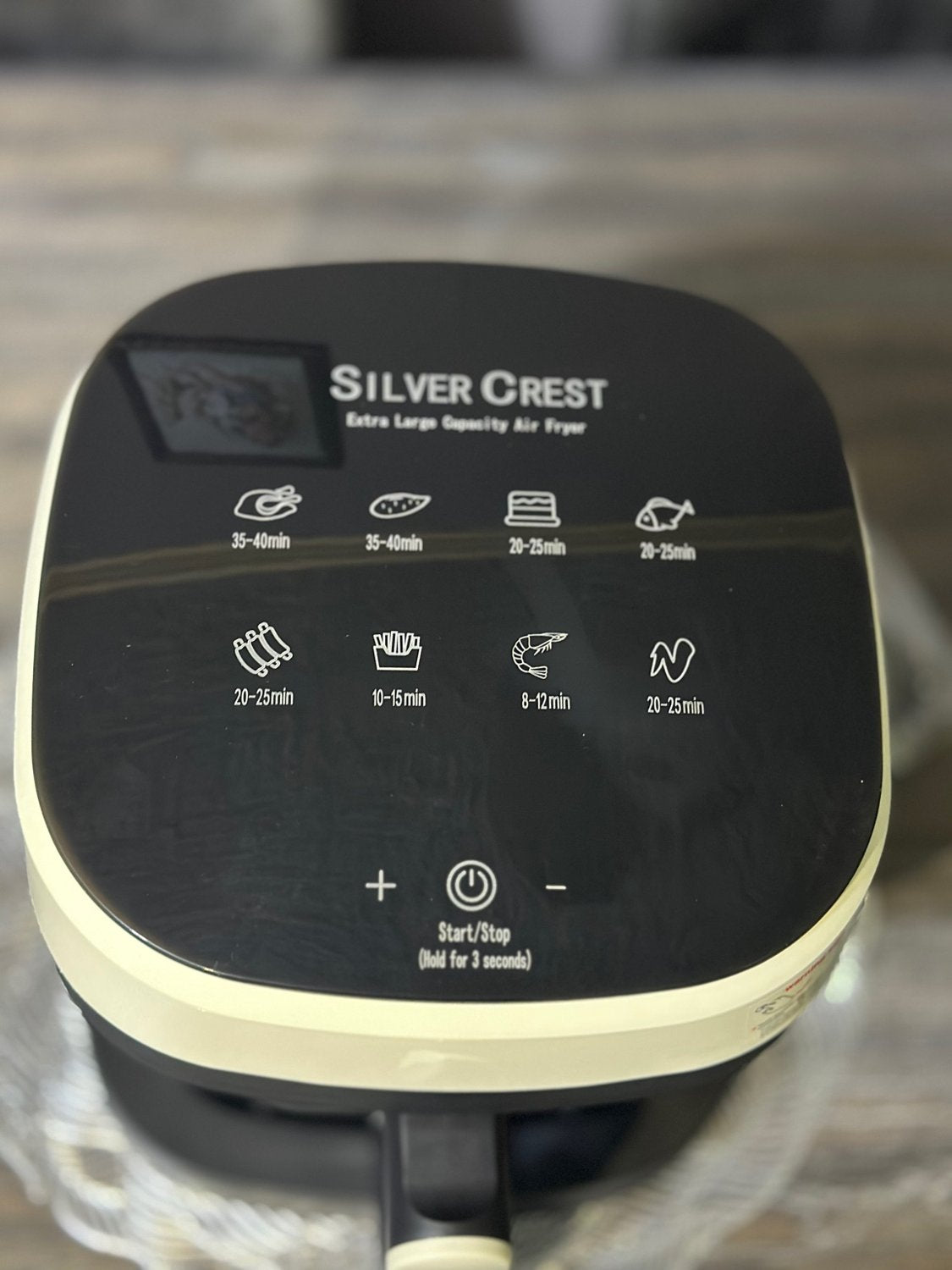 Freidora de Aire 8.5L 2000W con Cesta de Vidrio Air Fryer Grande Sin Aceite