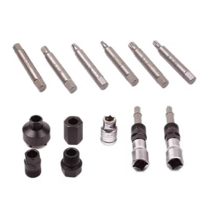 Kit Extractor de Poleas Alternador 13 Piezas Universal Profesional