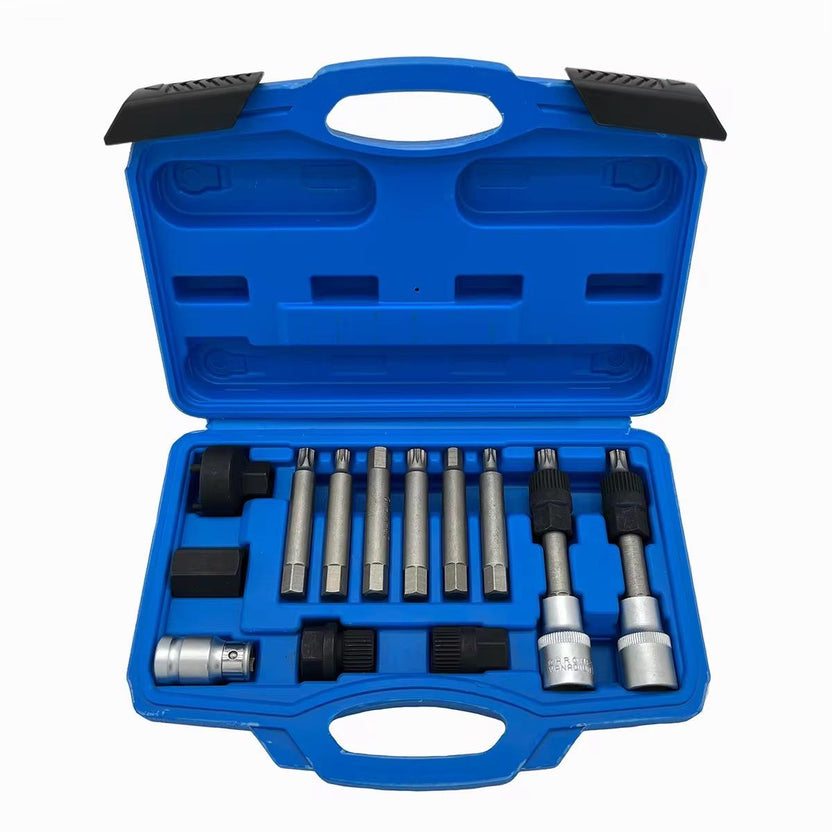Kit Extractor de Poleas Alternador 13 Piezas Universal Profesional