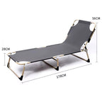 Cama Portátil Plegable con Colchón Desmontable 1 Plaza Ligera y Compacta