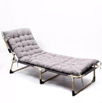 Cama Portátil Plegable con Colchón Desmontable 1 Plaza Ligera y Compacta