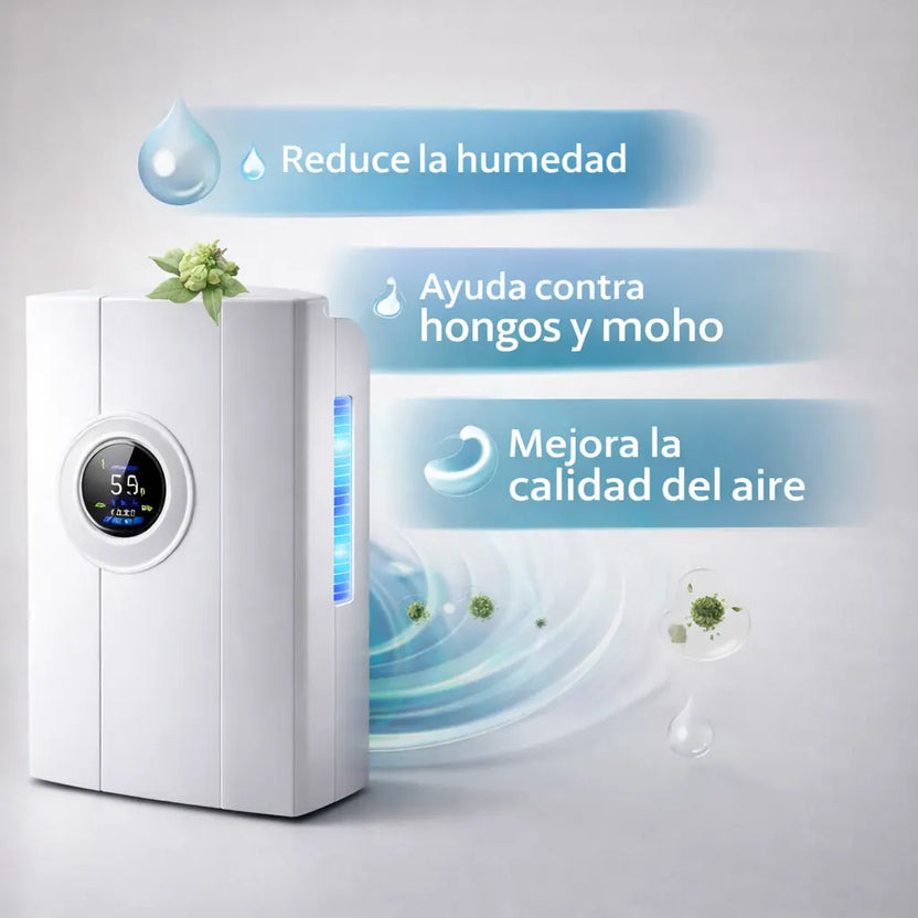 Deshumidificador De Aire Doméstico Silencioso 90w G1 Blanco