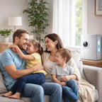 Deshumidificador De Aire Doméstico Silencioso 90w G1 Blanco