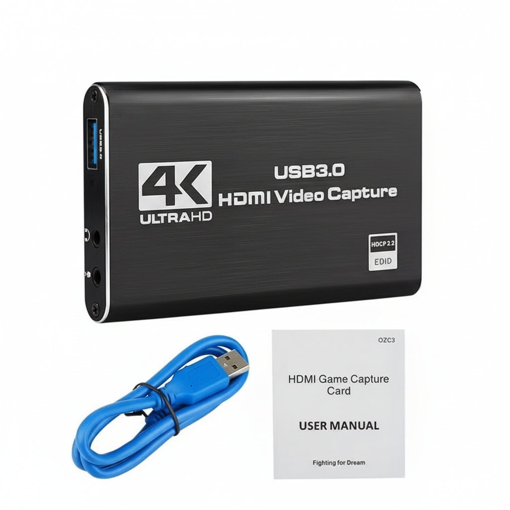 Capturadora de video 4K USB 3.0
