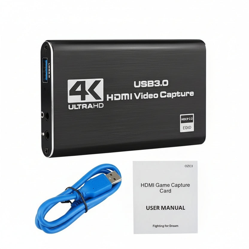 Capturadora de video 4K USB 3.0