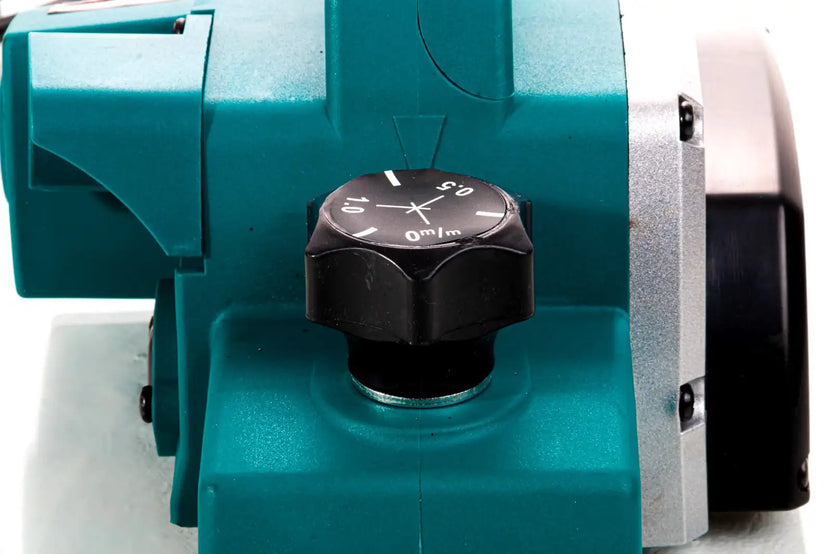 Cepillo Eléctrico 750W para Mueblería y Carpintería 7000 rpm Azul