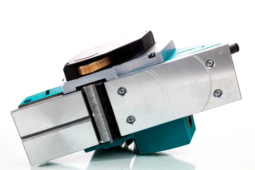 Cepillo Eléctrico 750W para Mueblería y Carpintería 7000 rpm Azul