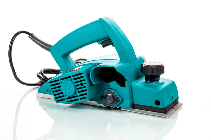 Cepillo Eléctrico 750W para Mueblería y Carpintería 7000 rpm Azul