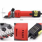 Dimensiones y sistema de ventilación de esquiladora eléctrica para ovejas