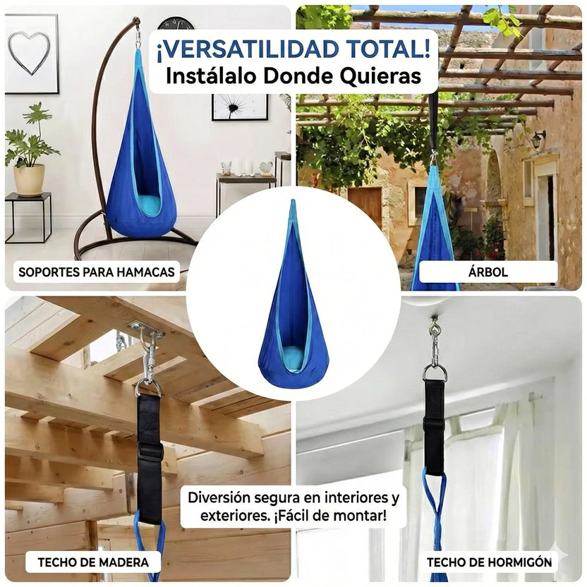 instalacion del columpio