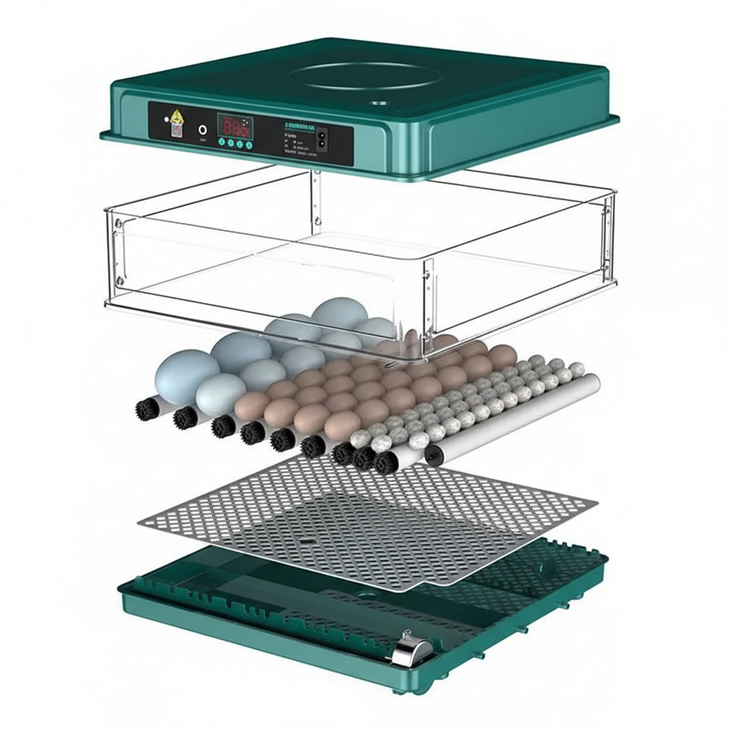 Incubadora de huevos con control de temperatura