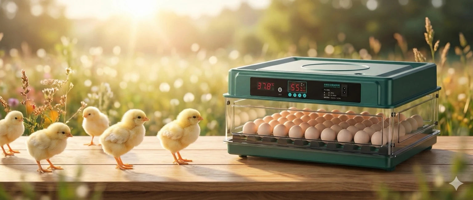 incubadora 48 huevoos automatica