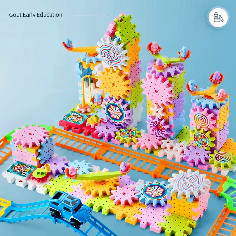 Engranajes de colores para niños