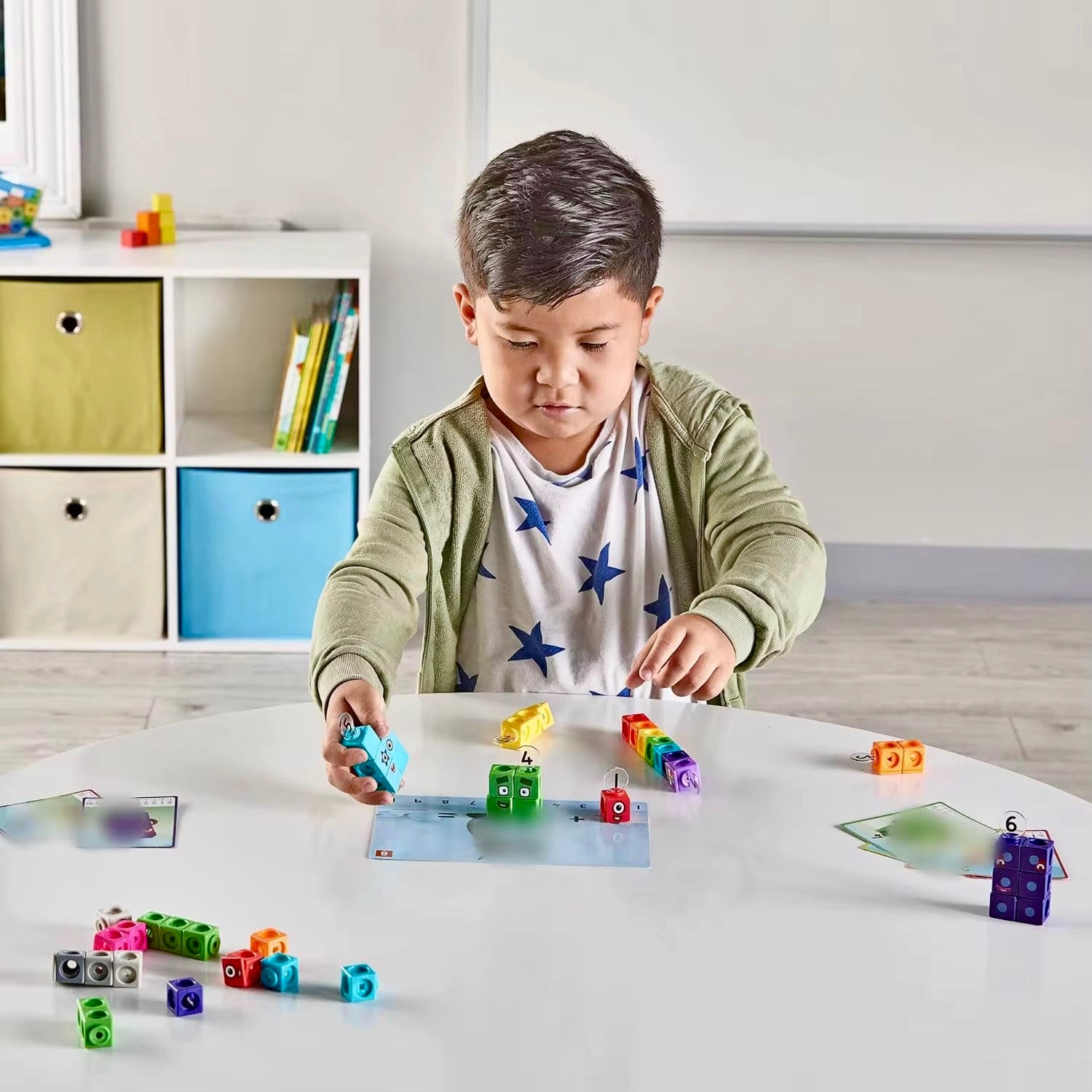 Set de bloques de colores para niños