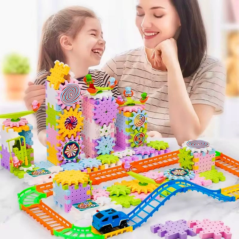 Juego didáctico de engranajes