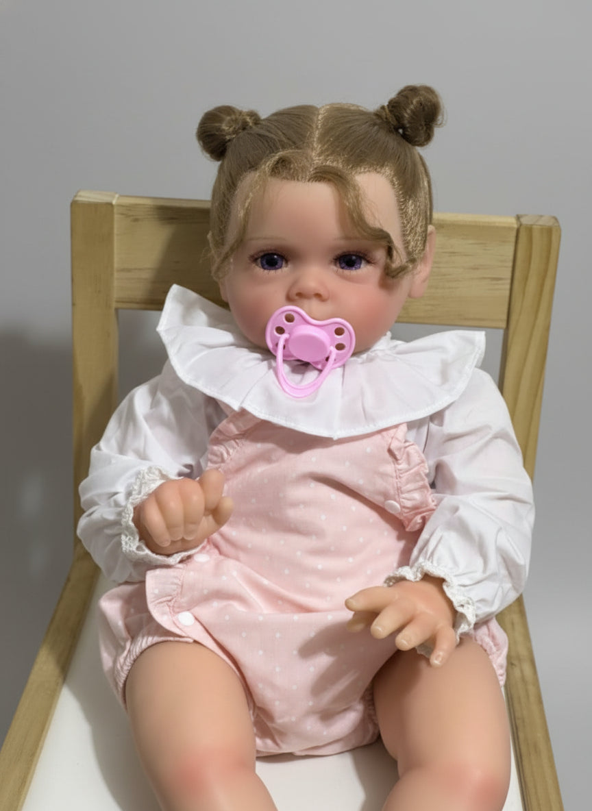 Muñeca reborn 55 cm completa
