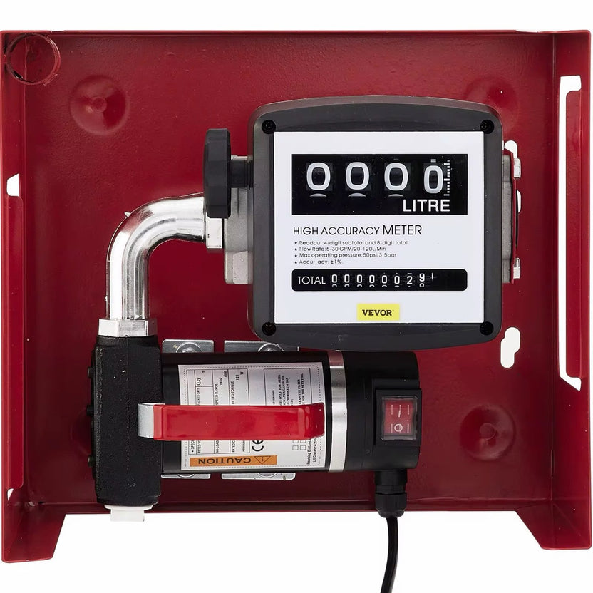 Kit completo de bomba de trasvasije para diésel y kerosene con mangueras y pistola surtidora