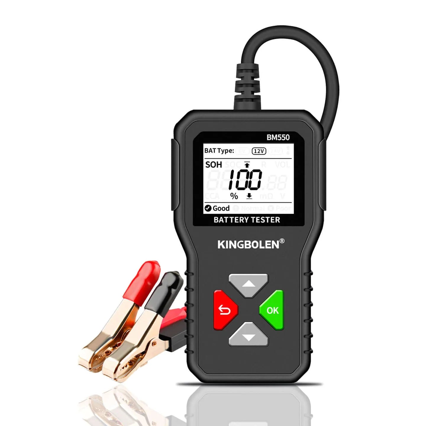 Probador de batería automotriz